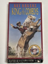 Roy Rogers King of the Cowboys VHS Western Republic Pictures Smiley Burnette