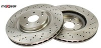 2X Bremsscheibe Maxgear 19-4916 2 Bremsscheiben FüR Mercedes-Benz