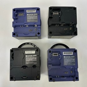 Lot of 4 Broken Nintendo Gamecube Consoles As-Is for Parts/Repair