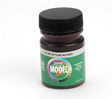 Badger Modelflex Railroad Color CP Tuscan Red 1oz. Bottle - Model Airbrush