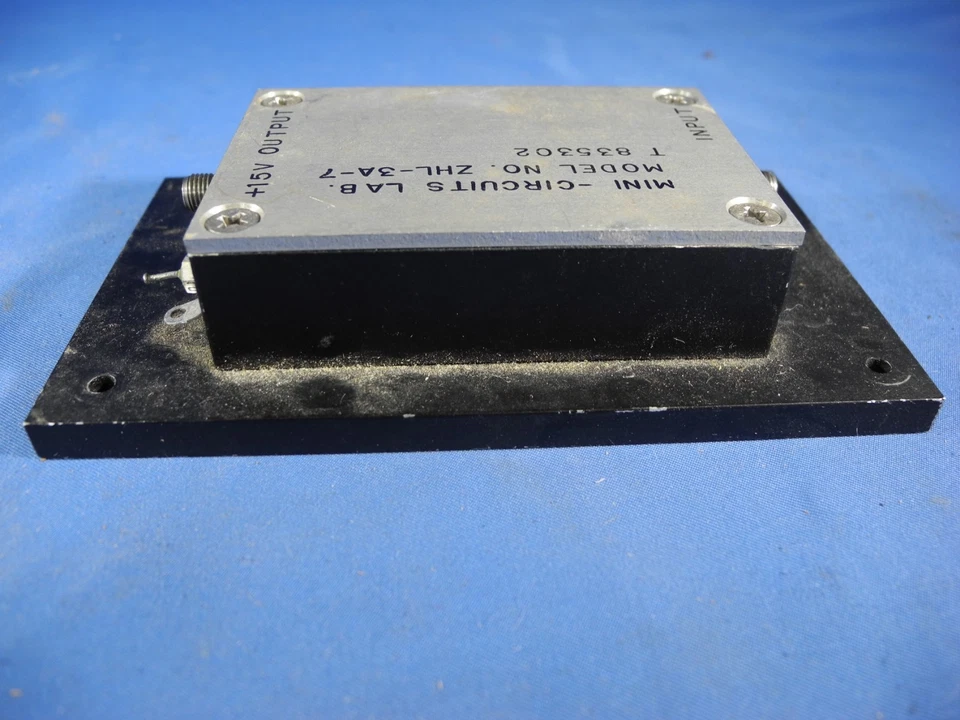 Minicircuitos ZHL-3A-7 RF HF VHF Amplificador Coaxial 0.4 a 150MHz 15vdc Probado Foto 4 de 4