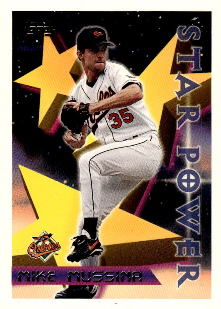 1996 Topps Chrome #88 Mike Mussina Refractors