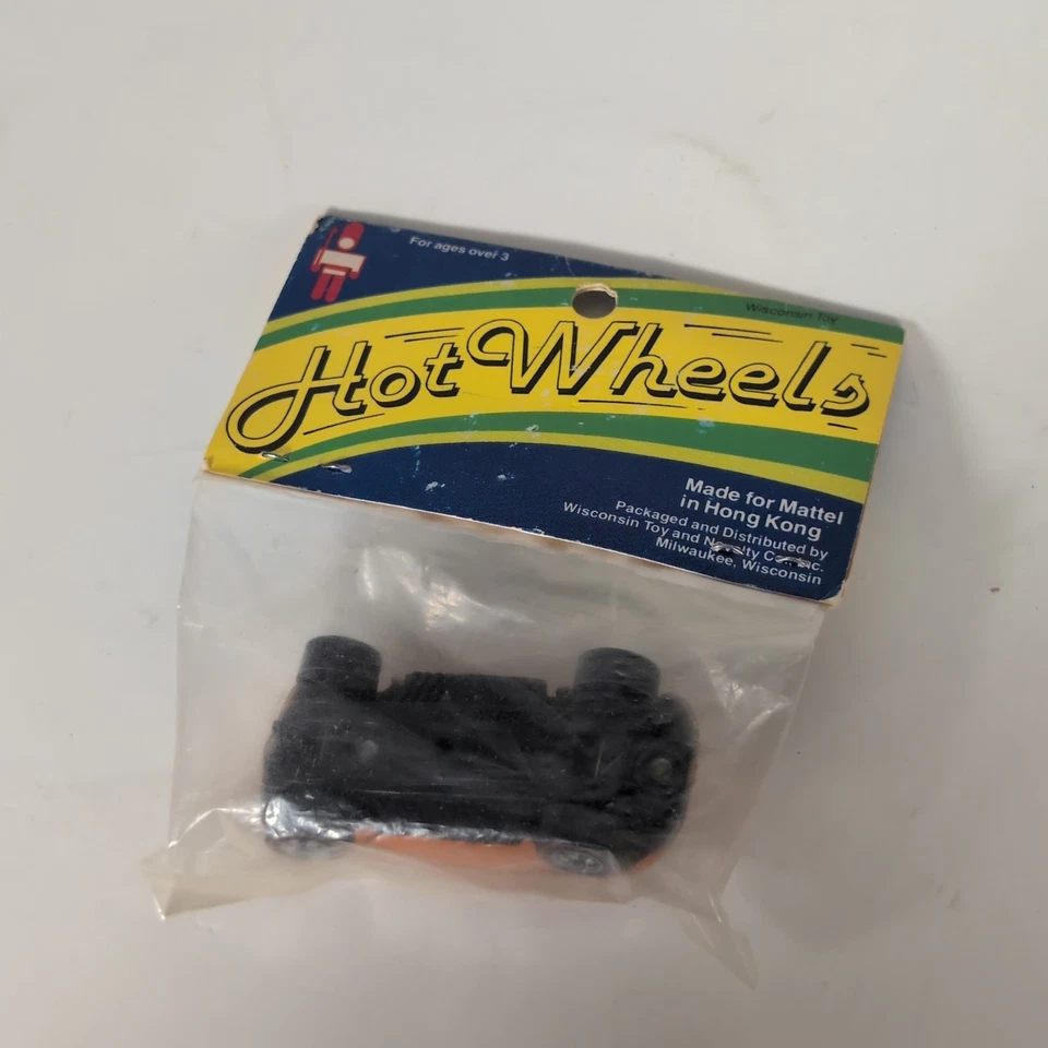 Hot Wheels Redline 1967 Custom Volkswagen Bug Orange Lady Bug Bagged Card RARE - Image 2 of 4