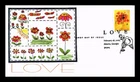 US COVER LOVE BOUQUET OF FLOWERS FIRST DAY ISSUE