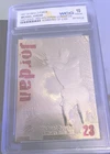 1997 MICHAEL JORDAN FLEER Z-FORCE 23K Gold Card RED HOLO LTD 5,000 - GEM MINT 10