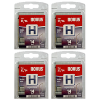 2X 1000 Tackerklammern Novus Typ H 37 14Mm 14 X 10,6 Mm Heftklammern # 042-0373