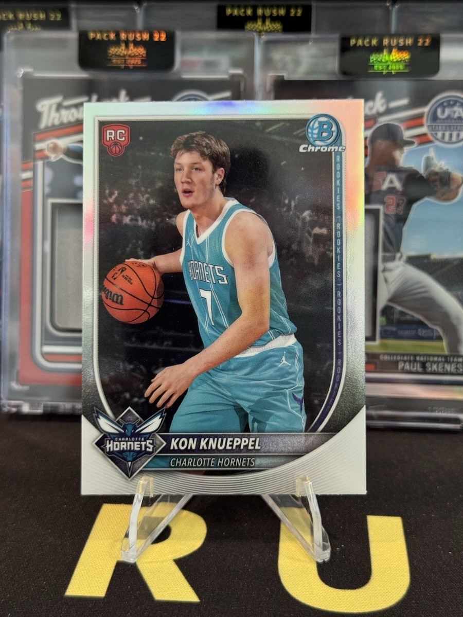 2025-26 Bowman Basketball - Kon Knueppel - RC - BRR-4 Red Rookie 