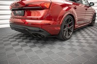 Maxton Design Diffusor Flaps Passend FüR Audi SQ7 Mk2 (4M) FL Schwarz Hochglanz