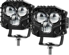 3 Inch LED Pod Lights, 40W Waterproof off Road Light Pods with Projector Spot Be