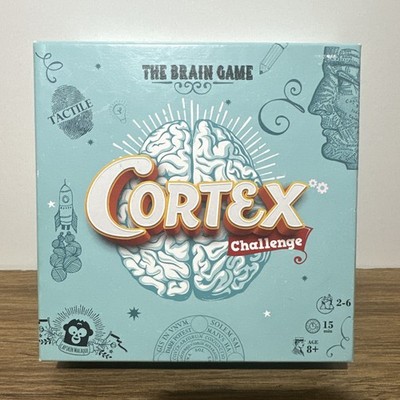 Cortex Challenge Kartenspiel. Alter 8+. 2-6 Spieler. Gehirn Party Spiel.