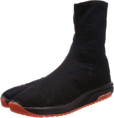 Marugo Air Jog V 6 Jikatabi Festival Tabi Ninja Air Cushion Unisex US 11 Black
