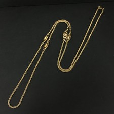 EGA Christian Dior Gold Tone Pendant Necklace/6CD0514