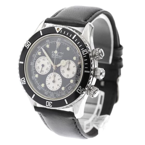Zenith — Zenith El Primero De Luca 02.2310.400 40mm SS Black Dial Automatic Watch #C2087