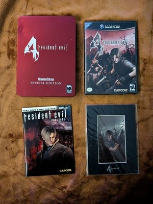 Resident Evil 4 GameStop Special Edition Nintendo Gamecube Rare Low Number