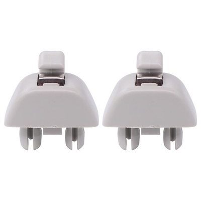 #ad Sun Visor Clip Bracket 2pc for Audi 2006 2019 A6 A7 A8 S6 S7 S8 for Passat Gray $9.49