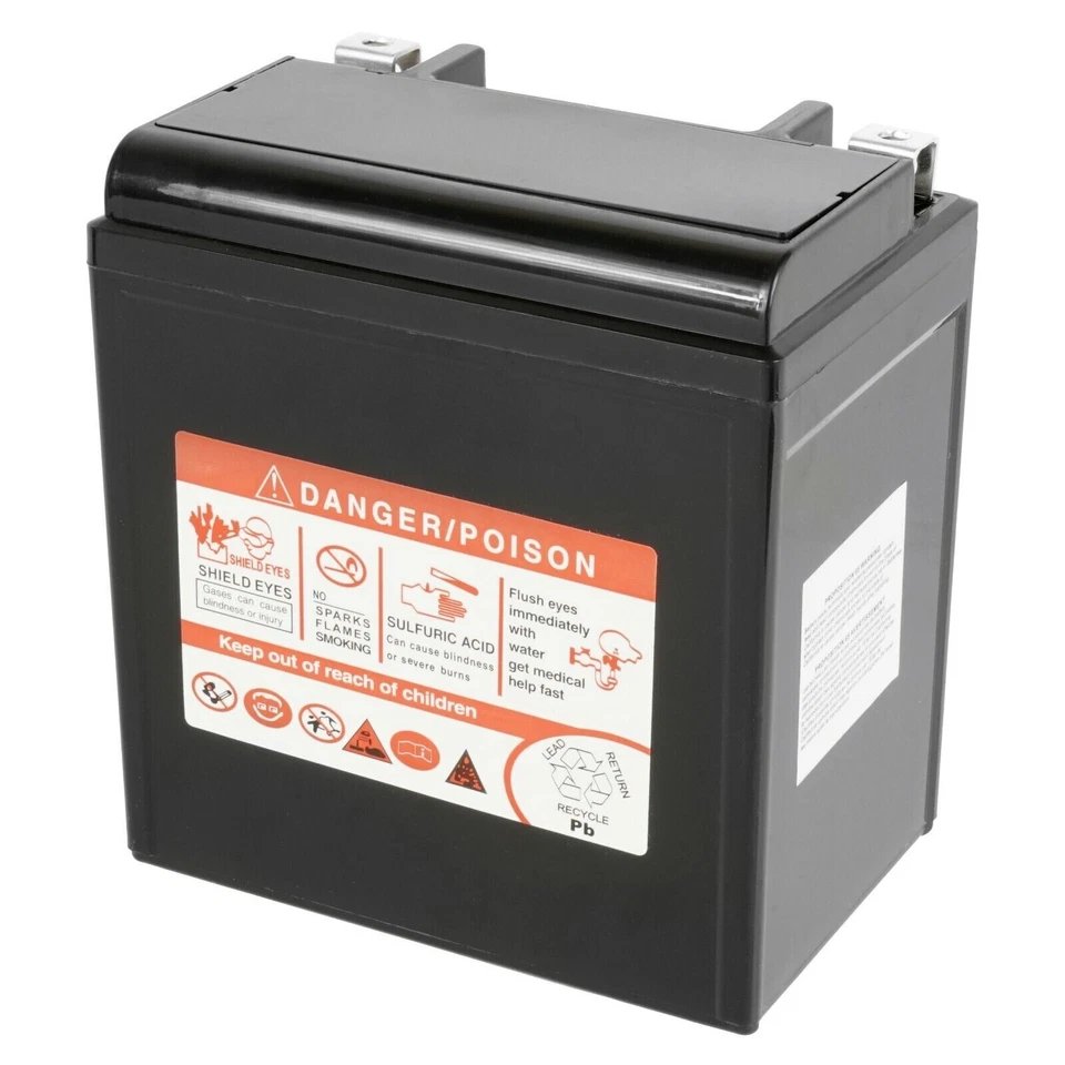 Batería AGM para Yamaha Riva 200 200Z Xc200 Xc200Z 1987 1988 1989 1990 1991 Foto 2 de 2