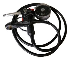 DC24V 9.8Ft Euro Adpator MIG Welder Spool Gun Wire Feed Aluminum Welding Torch