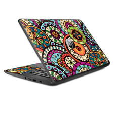 Skins Decal Wrap for HP Chromebook 14-Ethnic Circles Pattern