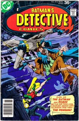DETECTIVE COMICS #473 Signed 2X Steve Englehart/Marshall Rogers 1977 The Penguin