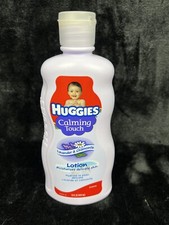 Huggies Calming Touch Lotion Lavender Chamomile Scent Moisturizes Delicate Skin