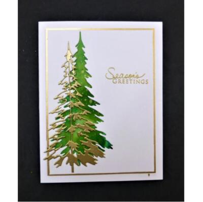 Making Merry Christmas Die Metal Cutting Dies Snowflake Tree Dies Scrapbooking