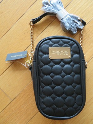 bebe crossbody black