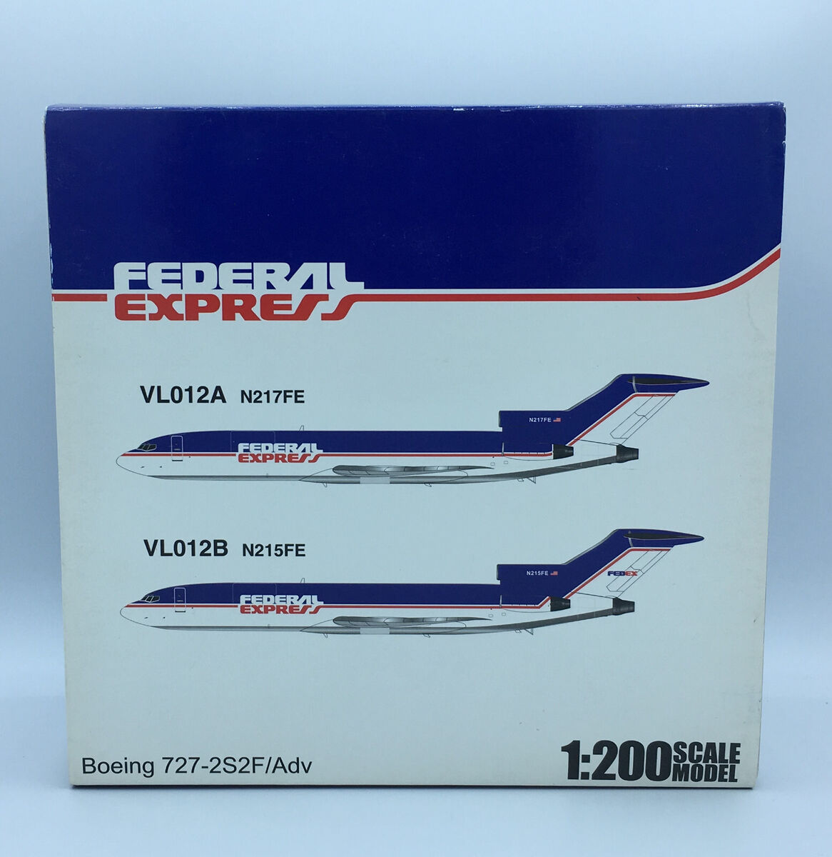 JET X VL012A - FedEx Boeing 727-200 Reg.N217FE, Old Livery JET X VL012A - FedEx Boeing 727-200 Reg.N217FE, Old Livery
