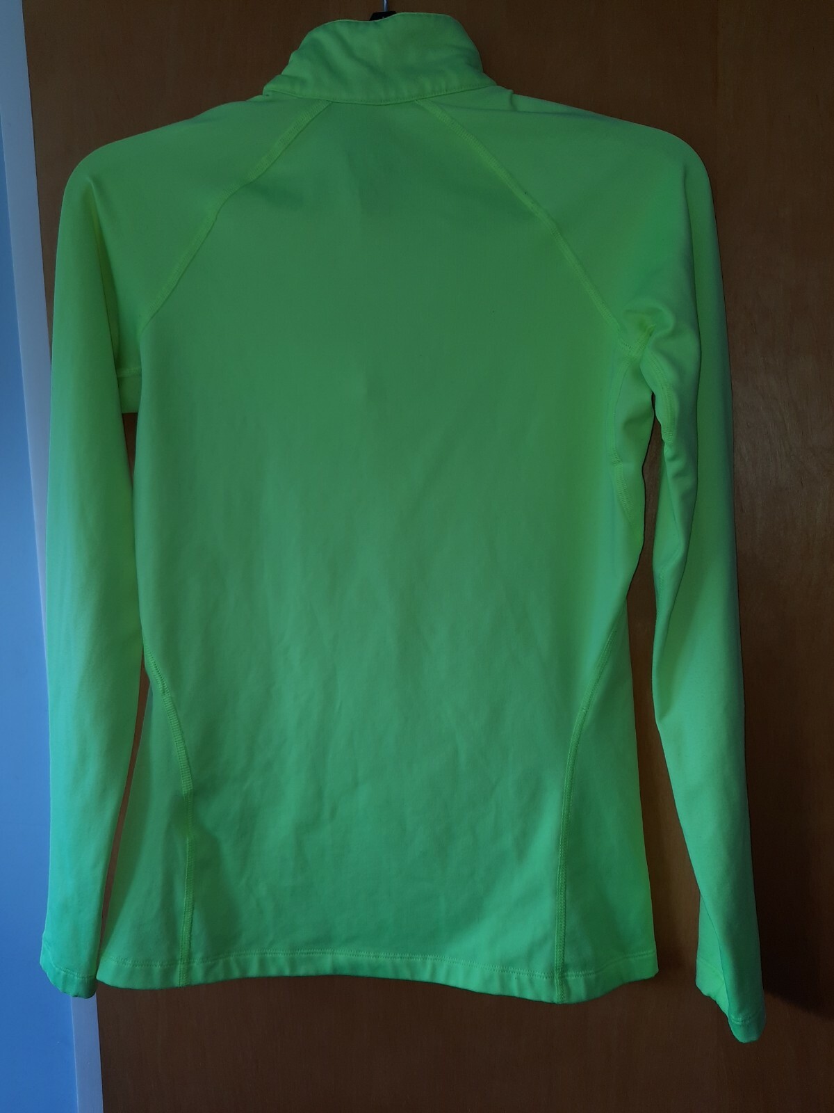 Nike Pro Combat Womens Dri Fit Fluorescent Half Zip Compression
