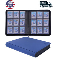 Toploader Binder, Holds 324 Toploaders, 9 Pockets, Top Loader Binder