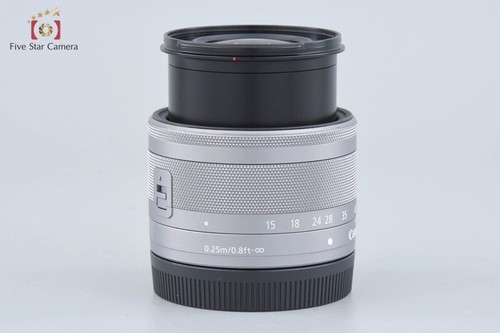 Very Good!! Canon EF-M 15-45mm f/3.5-6.3 IS STM Silver - Picture 14 of 14
