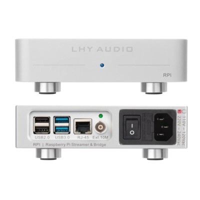 LHY Audio Silvery RPI Streaming Digital Music Turntable Roon Bridge
