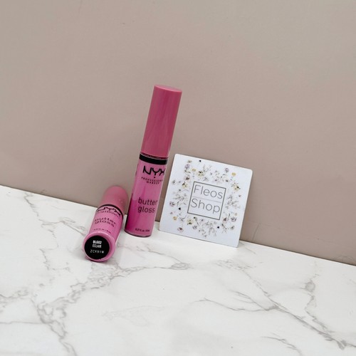 NYX Butter Gloss Lipgloss Eclair 2-pack - Fullsize & Authentic - Picture 2 of 3