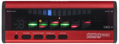 KORG Polyphonic Tuner pitchblack PORTABLE Pitch Black Portable for Guitar/Bass P