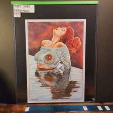 SMPC . 2645. original 8x12 drawn 1/1 art sketch by drawmarc of mary jane | eBay US (Buy It Now)