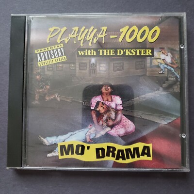 Playya-1000 Mo' Drama　　g-rap g-luv Playya 1000 - Mo Drama RARE OOP ORIGINAL 1994 Tulsa Oklahoma G