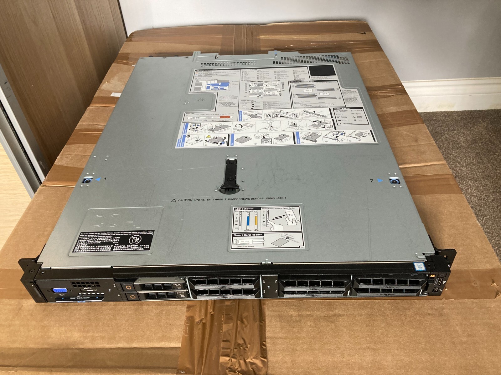 DELL PowerEdge XR2 Xeon Gold 6140 32GB RAM Industrial Rack Server 🔥