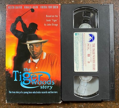 VHS: The Tiger Woods Story: Keith David, Khalil Kain, Freda Foh Shen
