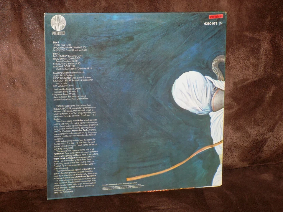 Vinyl-LP: BEGGARS OPERA - Pathfinder (1972) incl. POSTER! - Bild 2 von 4