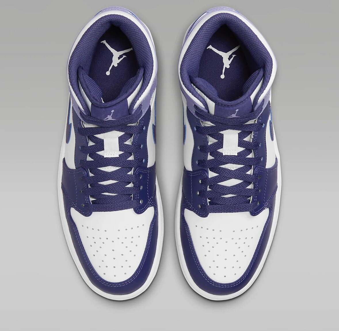NIKE AIR JORDAN1 MID 白紫 29cm DQ8426-515 Nike Air Jordan 1 Mid Sky J Purple White DQ8426-515 Men's
