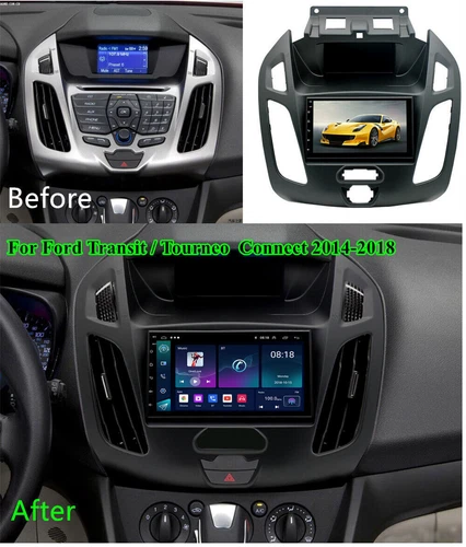 Carplay Car Stereo Radio GPS 7" For Ford Transit Connect 2014-2018 Android 13 - Picture 4 of 15