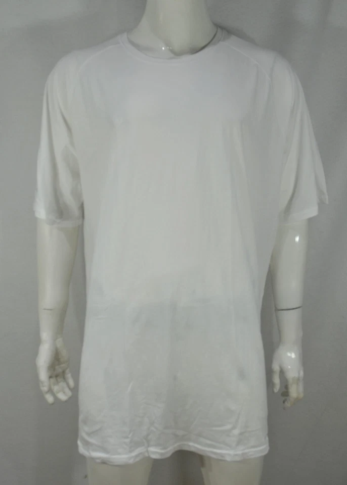 Camiseta Under Armour UA Grande y Alta Para Hombre 5XL Calce Suelto Manga Corta Blanca Nueva Con Etiquetas Foto 2 de 4