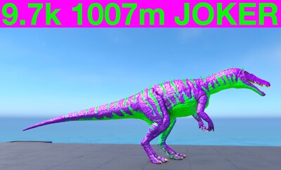 9.7k 1007m Joker Baryonyx Ark Survival Ascended ASA PVE Xbox/PC/PS