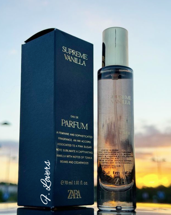 ZARA Supreme Vanilla Eau De Parfum Fragrance Perfume 30ml Brand