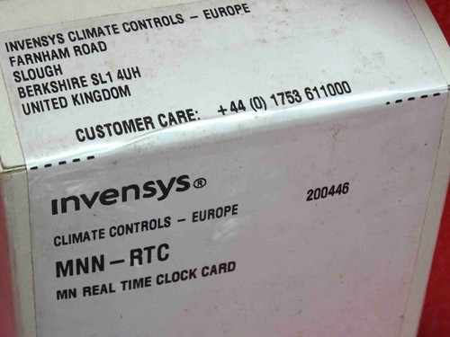 invensys climate controls MNN-RTC ~ 200446 ~ MN real time clock card (L12A) - Picture 2 of 2