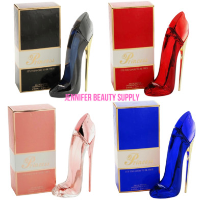 EBC Princess High Heel Shoes Series Eau de Perfume for Women, 85 ml / 2.9 fl oz