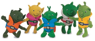 Five Little Men Finger Puppets by Dan Crisp