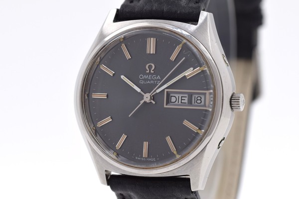 Omega Vintage Quartz Day-Date Uhr Ref. 196.0065 Cal. 1310 ca. 1975 (SO1528