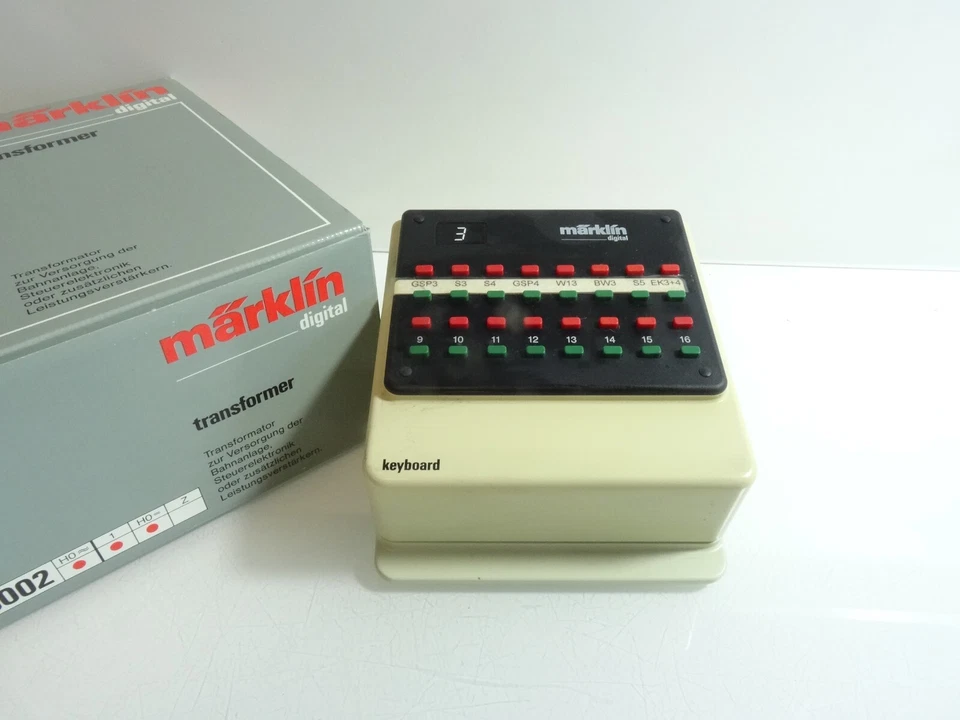 Märklin Digital 6040 Keyboard Stellpult in EVP QR3817