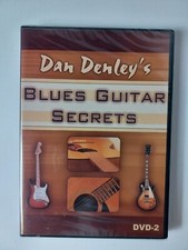 Dan Denley's Blues Guitar Secrets DVD - 2 New Sealed Free Ship