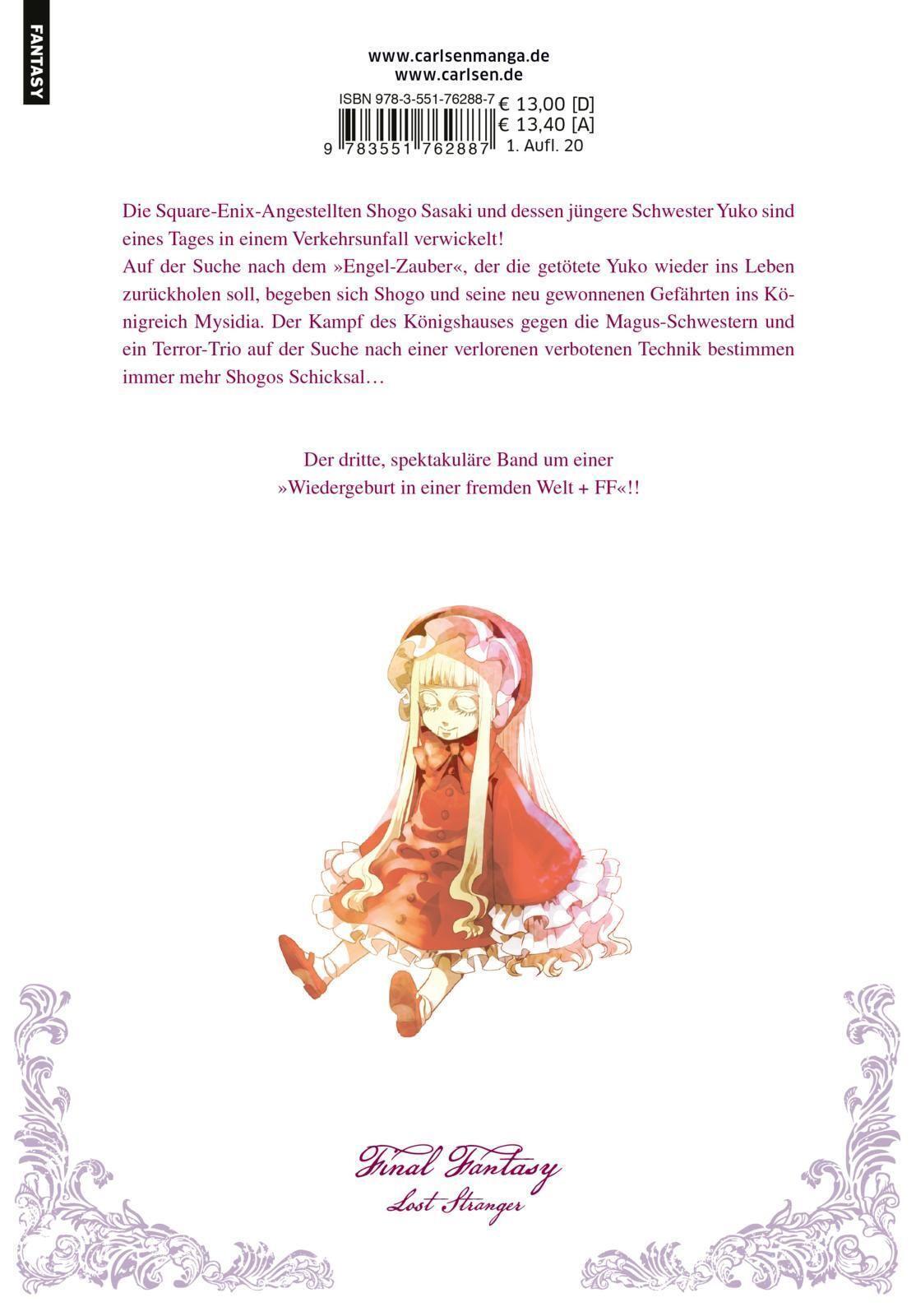 Thumbnail - Final Fantasy - Lost Stranger 3 | Hazuki Minase (u. A.) | Taschenbuch